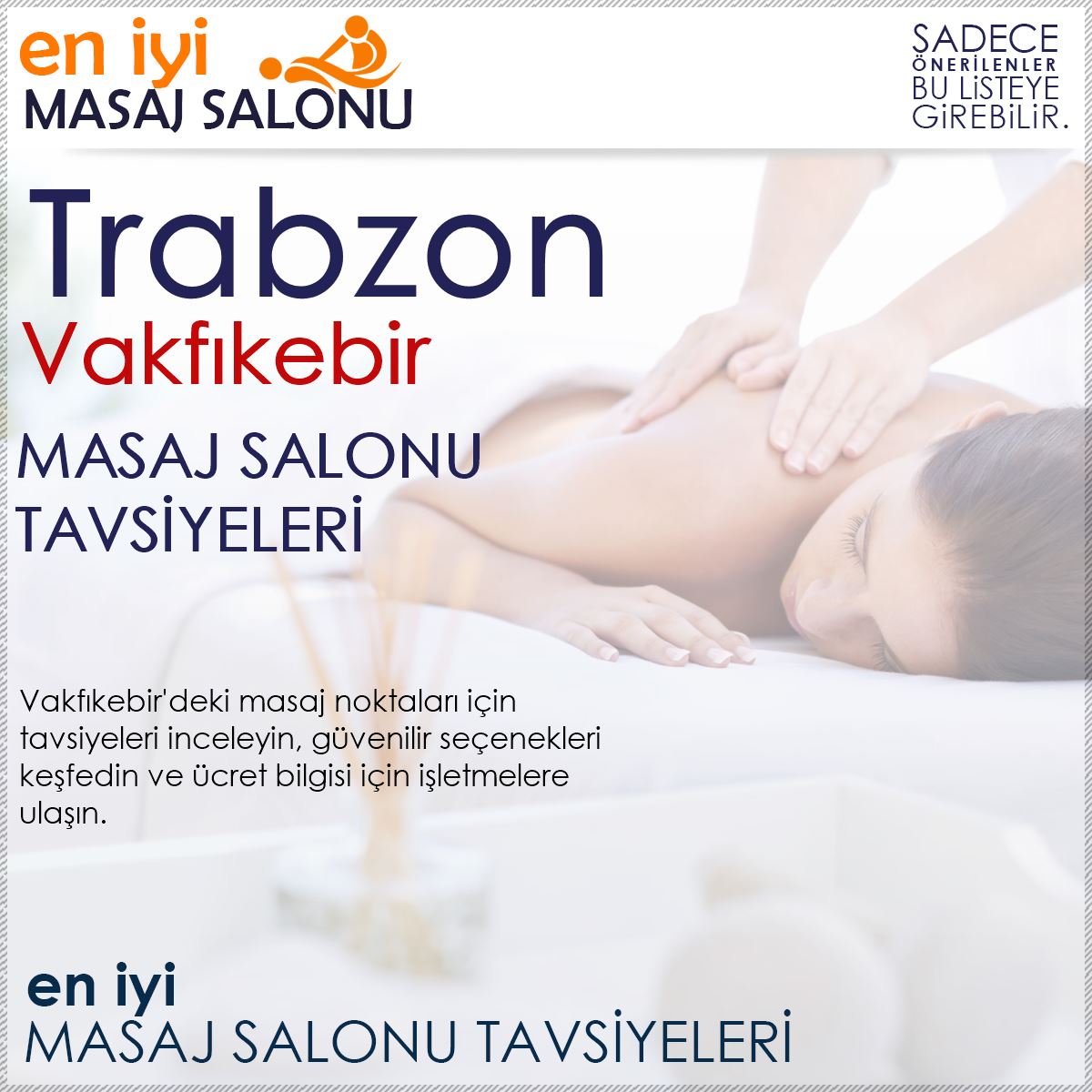 Vakfıkebir Masaj Salonu Tavsiyeleri