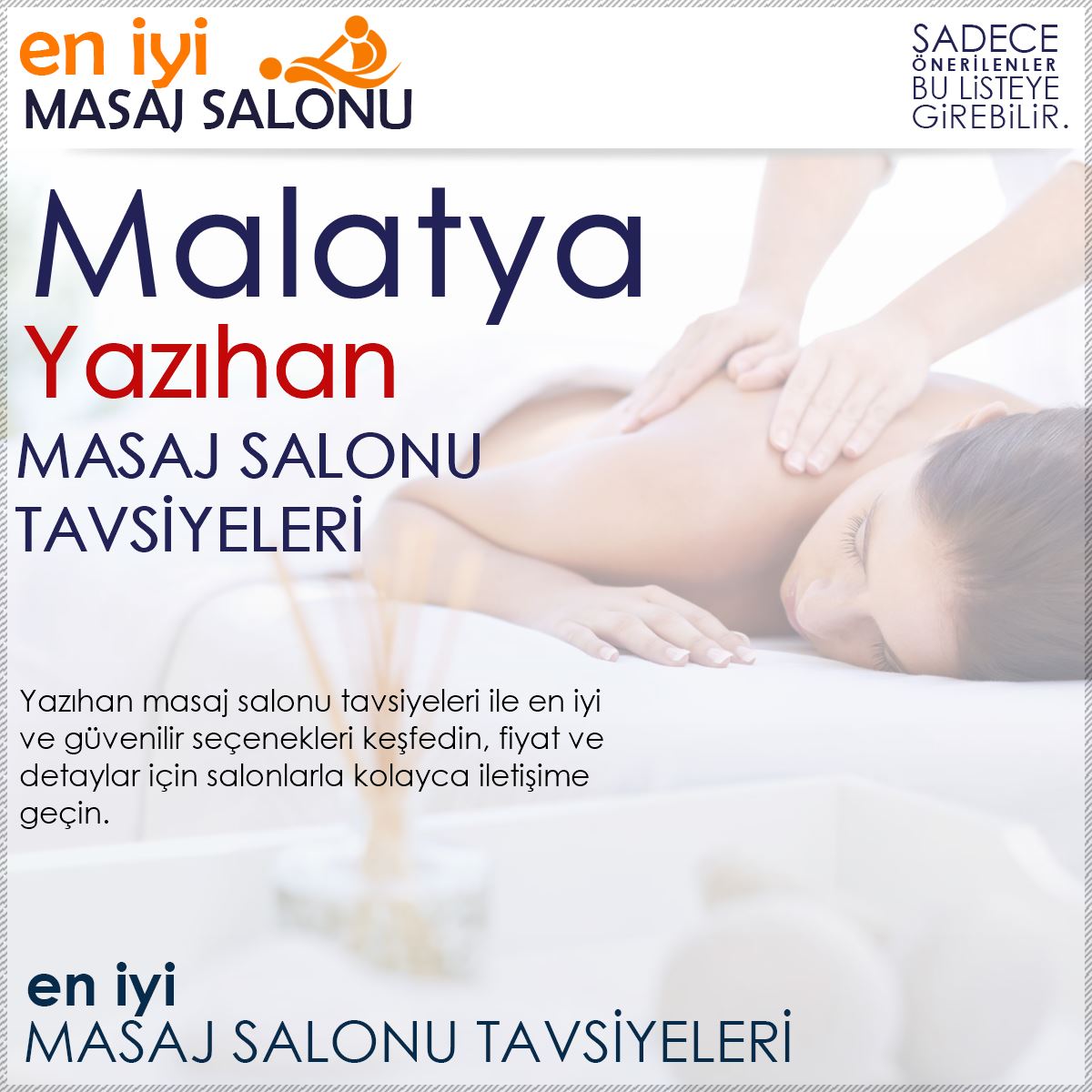 Yazıhan Masaj Salonu Tavsiyeleri