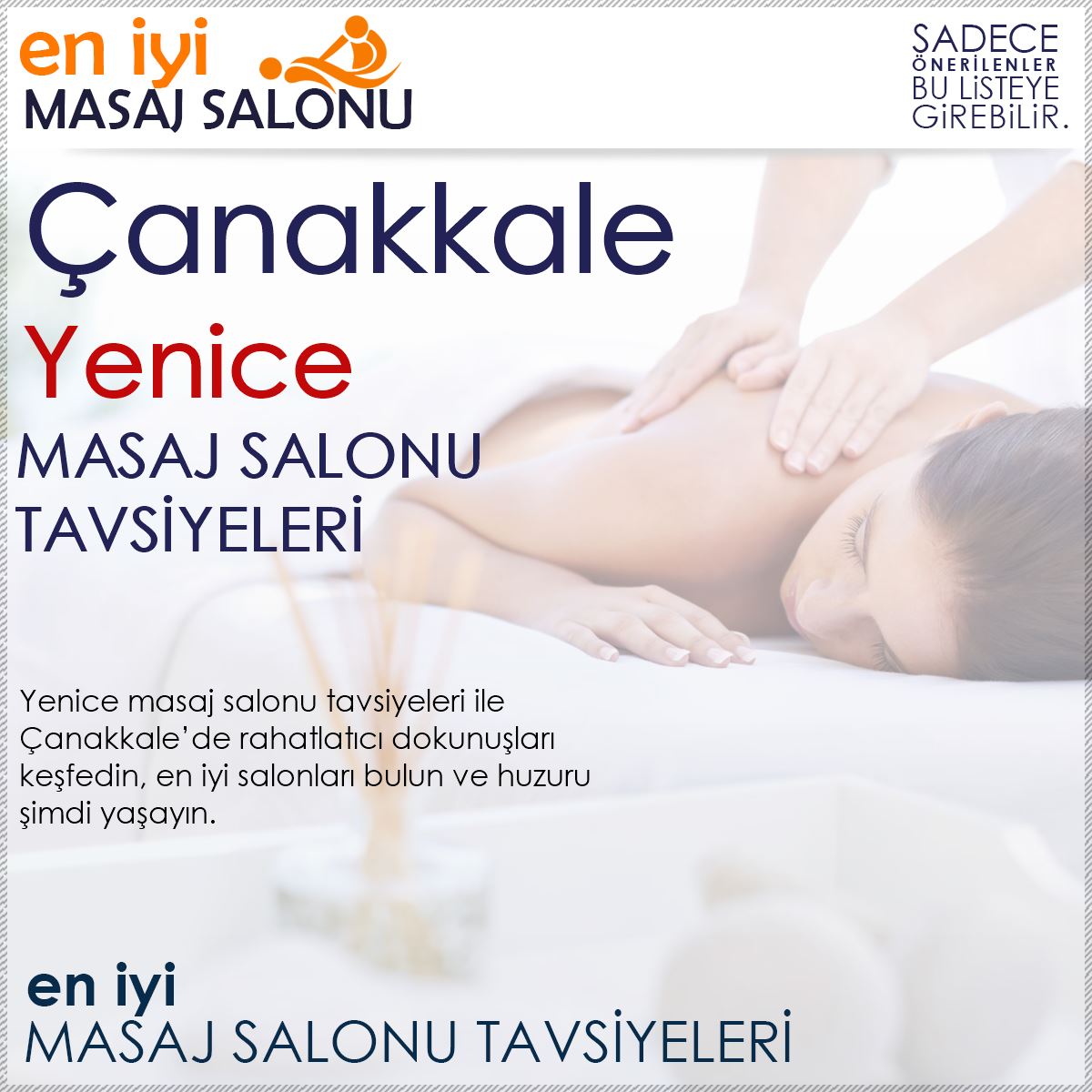 Yenice Masaj Salonu Tavsiyeleri