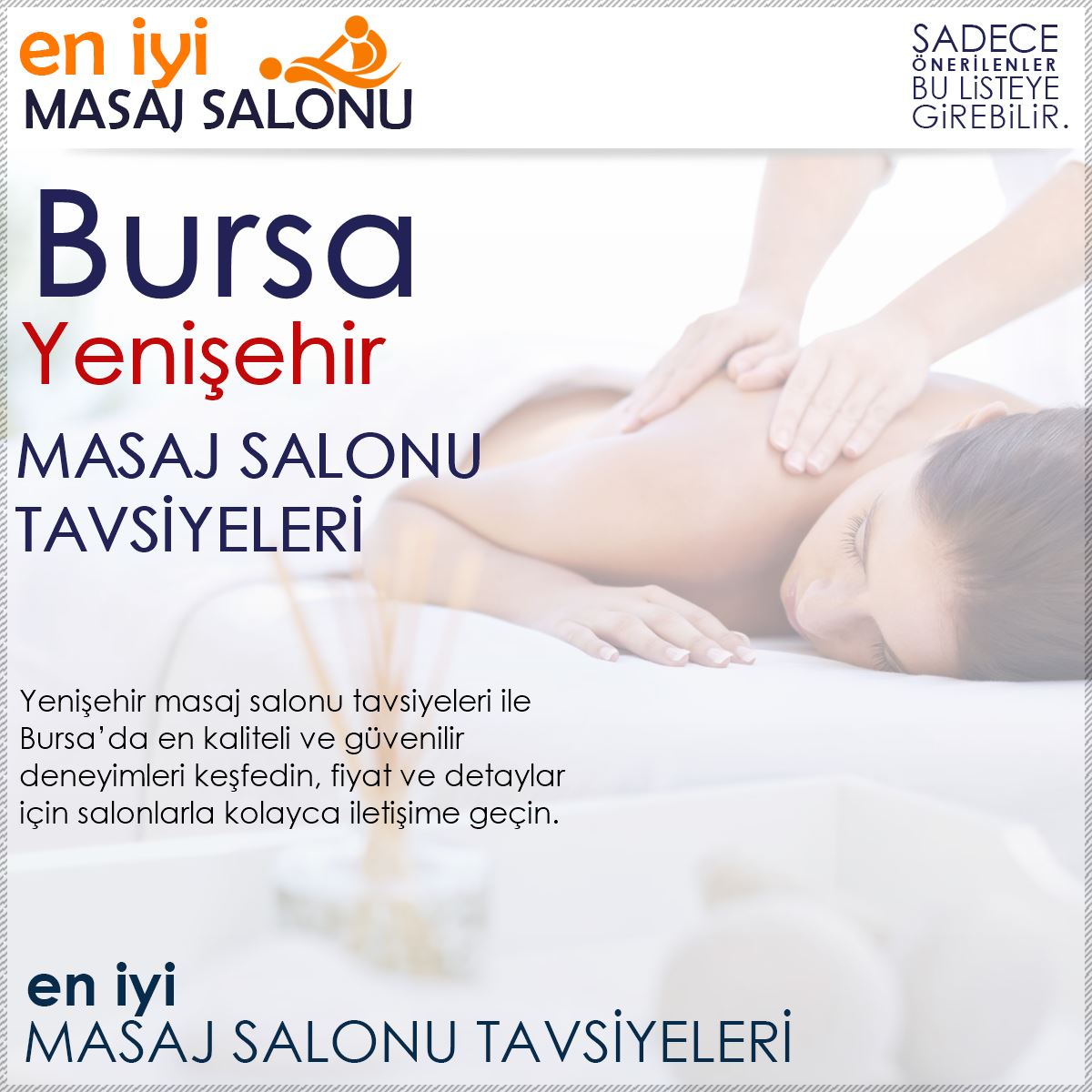 Yenişehir Masaj Salonu Tavsiyeleri
