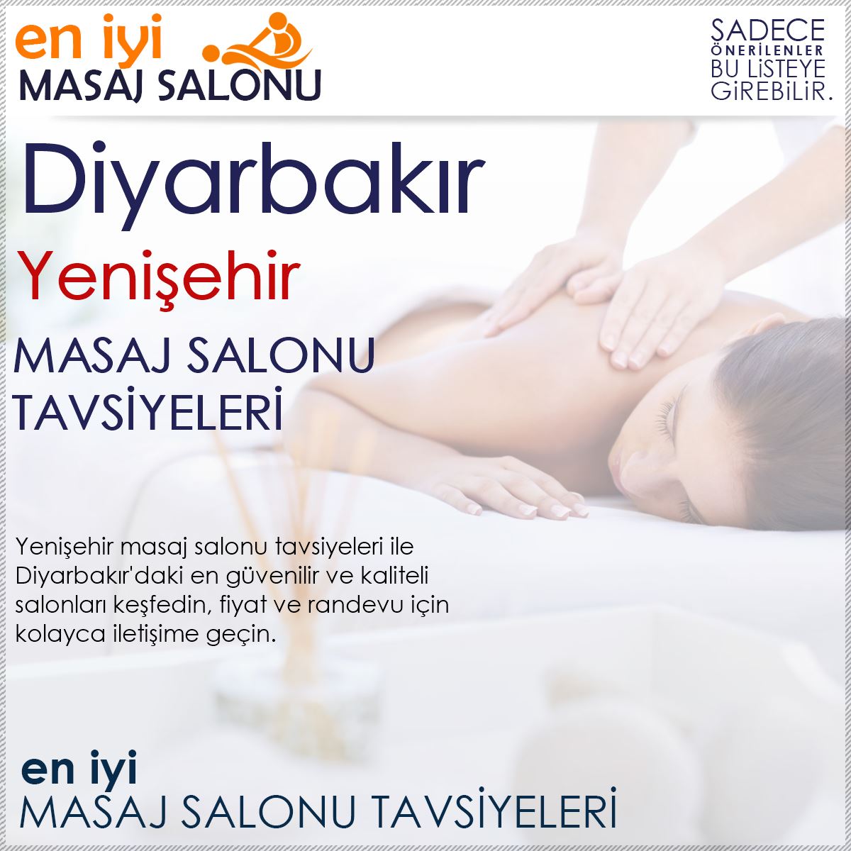 Yenişehir Masaj Salonu Tavsiyeleri