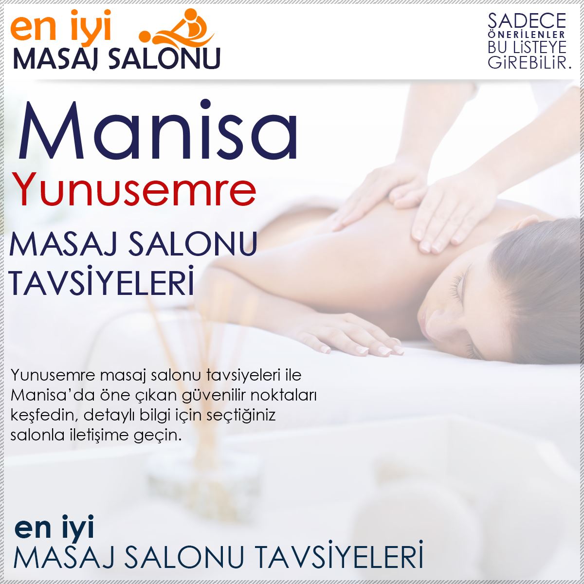 Yunusemre Masaj Salonu Tavsiyeleri