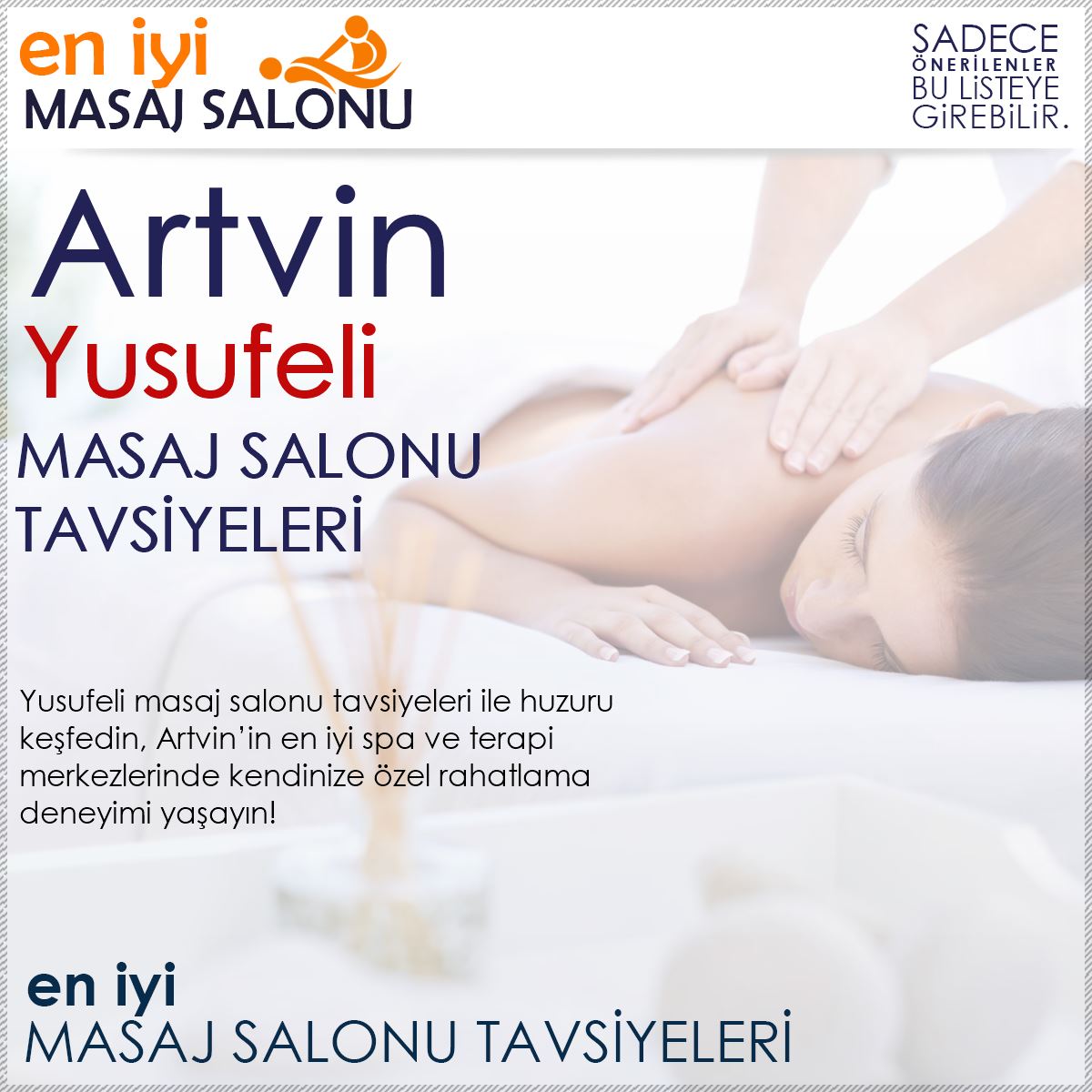 Yusufeli Masaj Salonu Tavsiyeleri