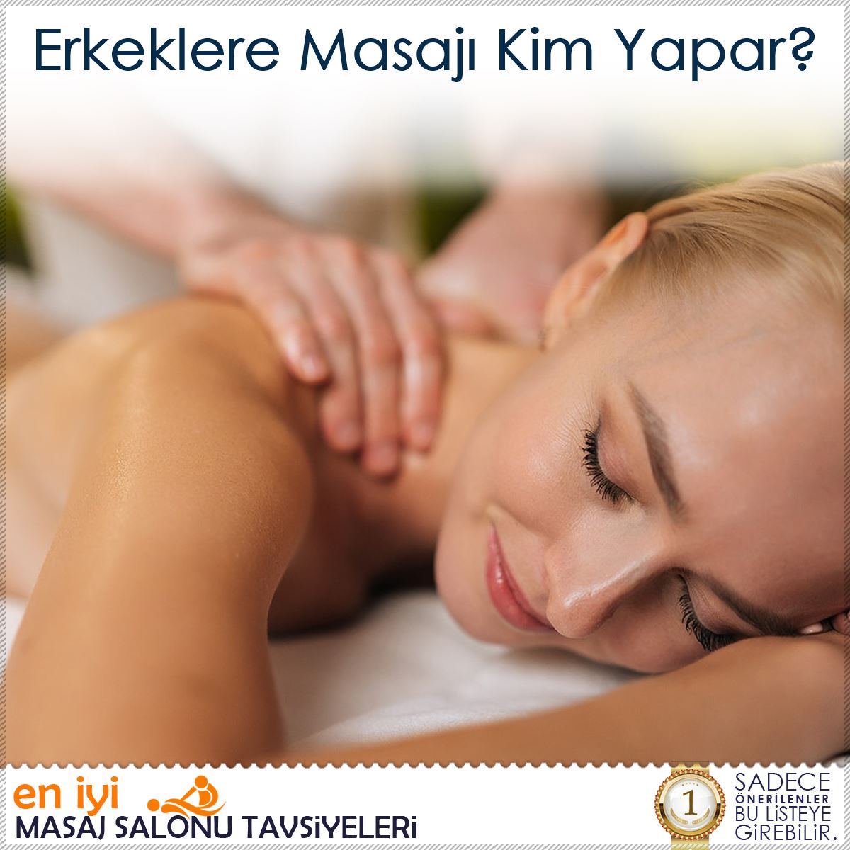 Erkeklere Masajı Kim Yapar? : Kapak Görseli