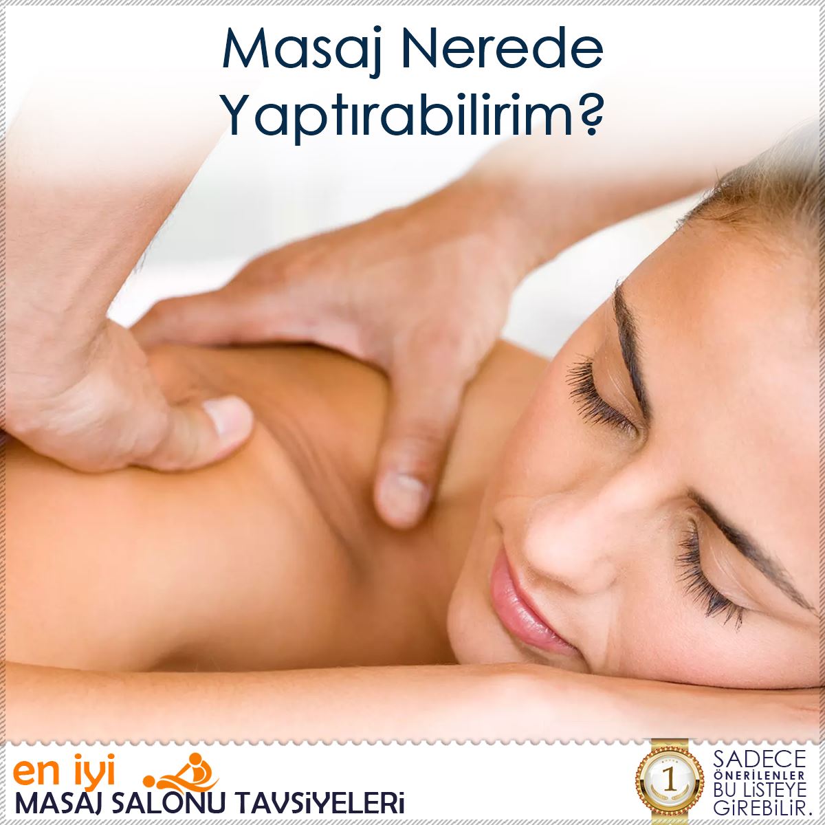 Masaj Nerede Yaptırabilirim? : Kapak Görseli