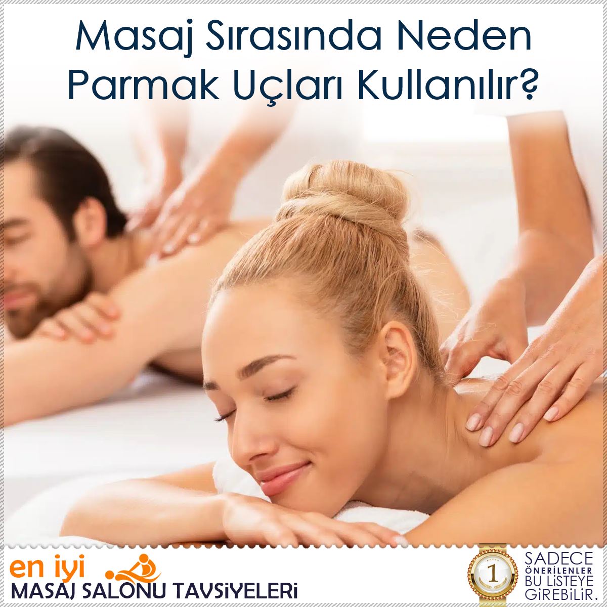 Masaj Sırasında Neden Parmak Uçları Kullanılır? : Kapak Görseli