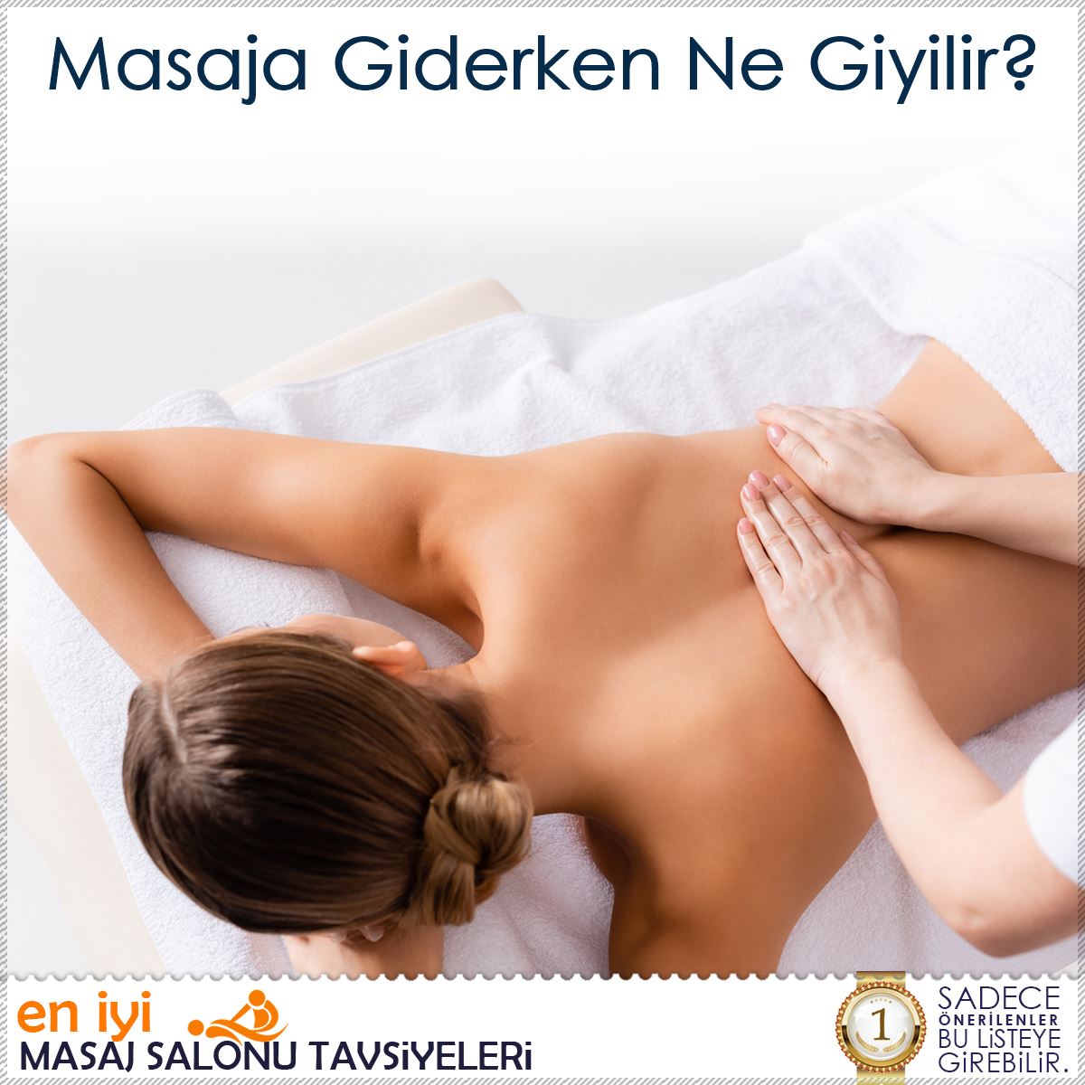 Masaja Giderken Ne Giyilir? : Kapak Görseli