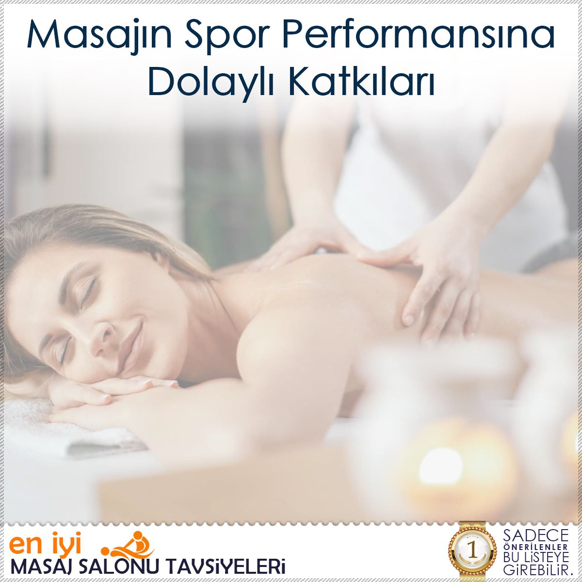 Masajın Spor Performansına Dolaylı Katkıları : Kapak Görseli