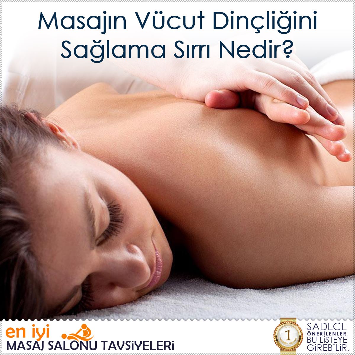 Masajın Vücut Dinçliğini Sağlama Sırrı Nedir? : Kapak Görseli