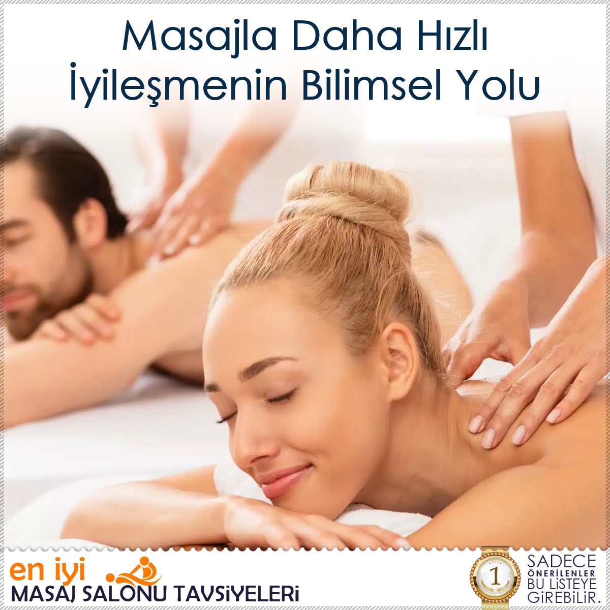 Masajla Daha Hızlı İyileşmenin Bilimsel Yolu : Kapak Görseli