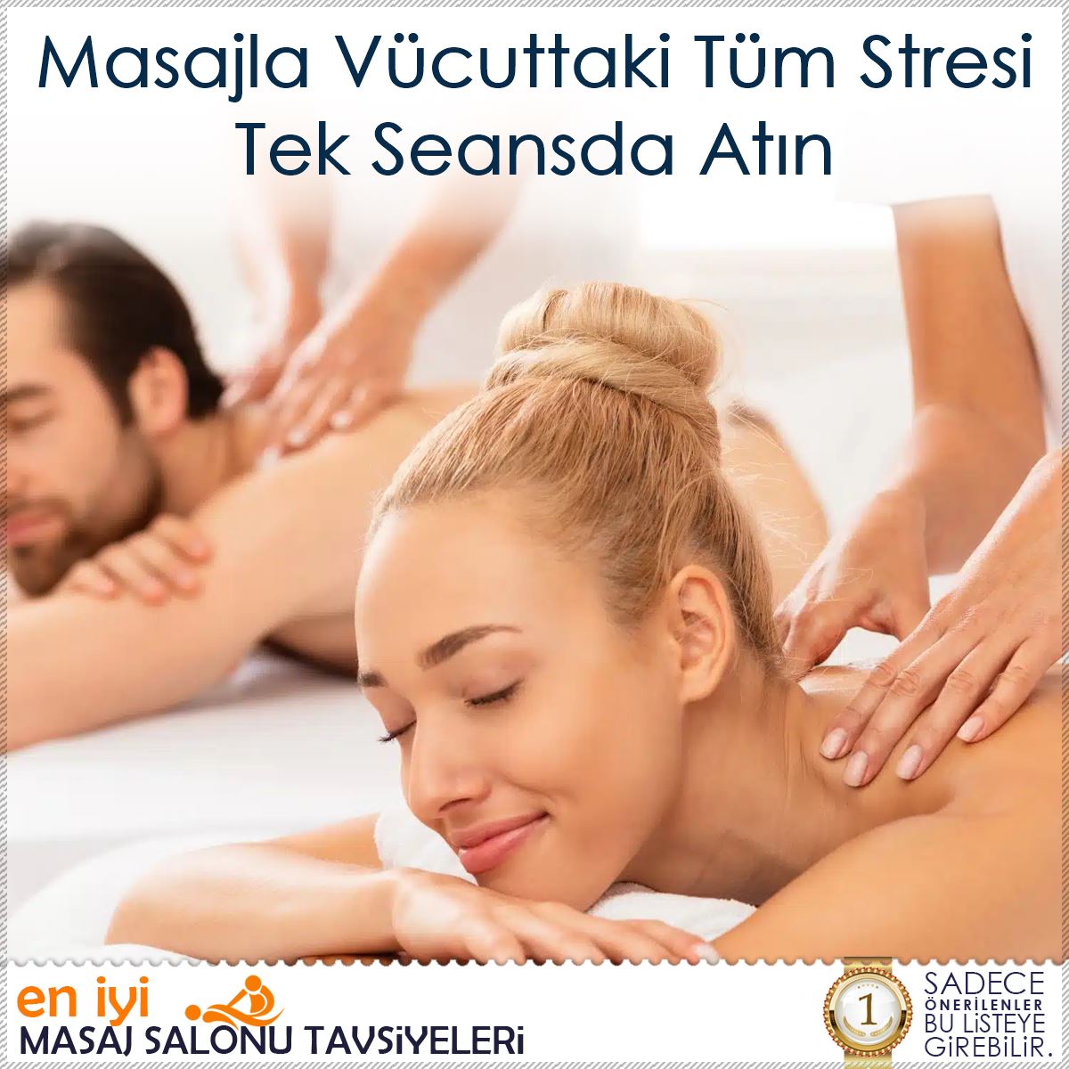 Masajla Vücuttaki Tüm Stresi Tek Seansda Atın : Kapak Görseli