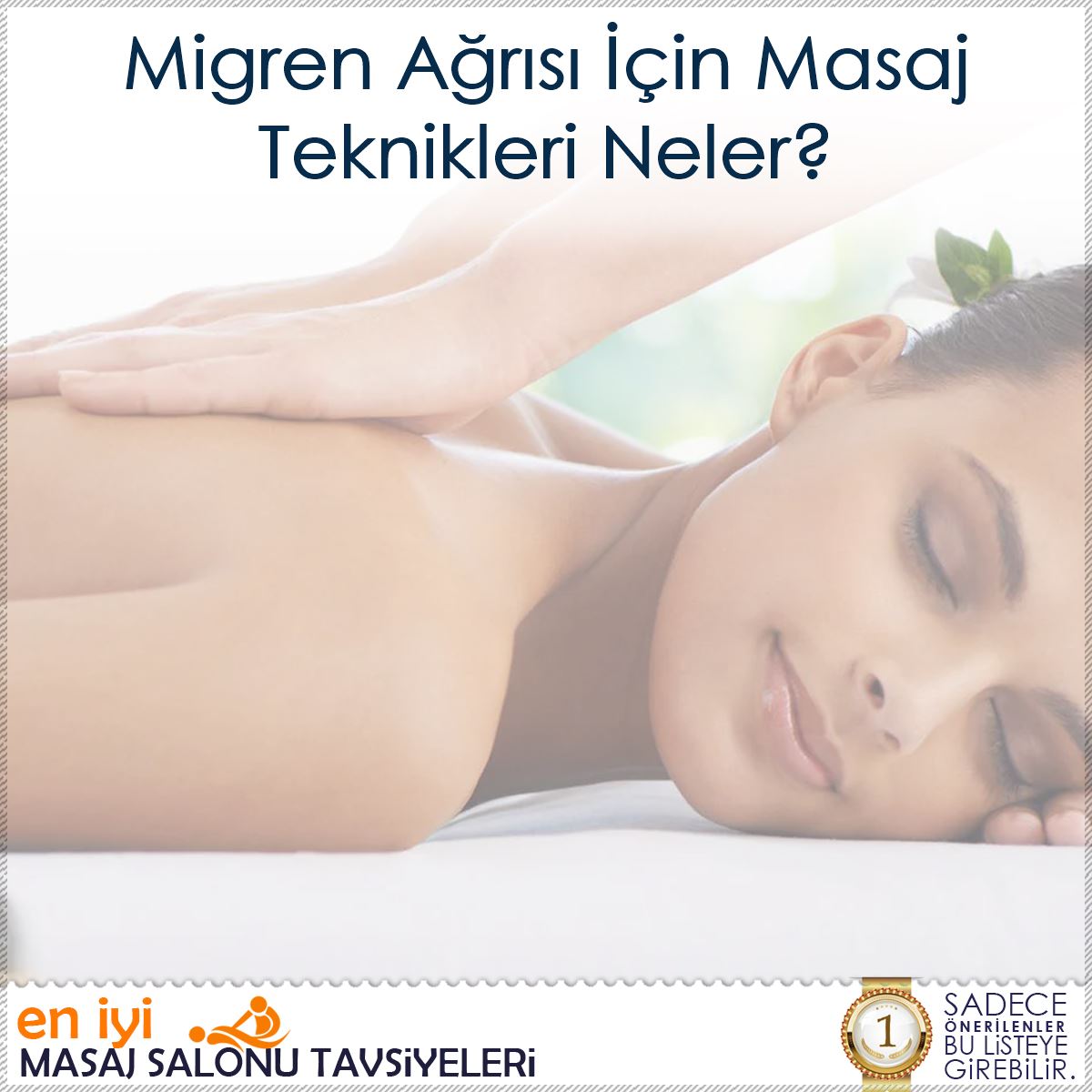 Migren Ağrısı İçin Masaj Teknikleri Neler? : Kapak Görseli