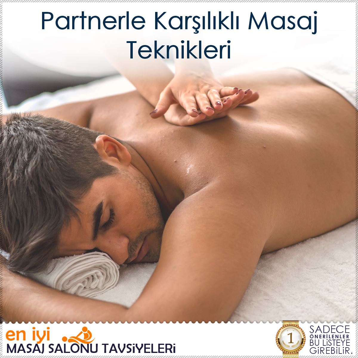 Partnerle Karşılıklı Masaj Teknikleri : Kapak Görseli