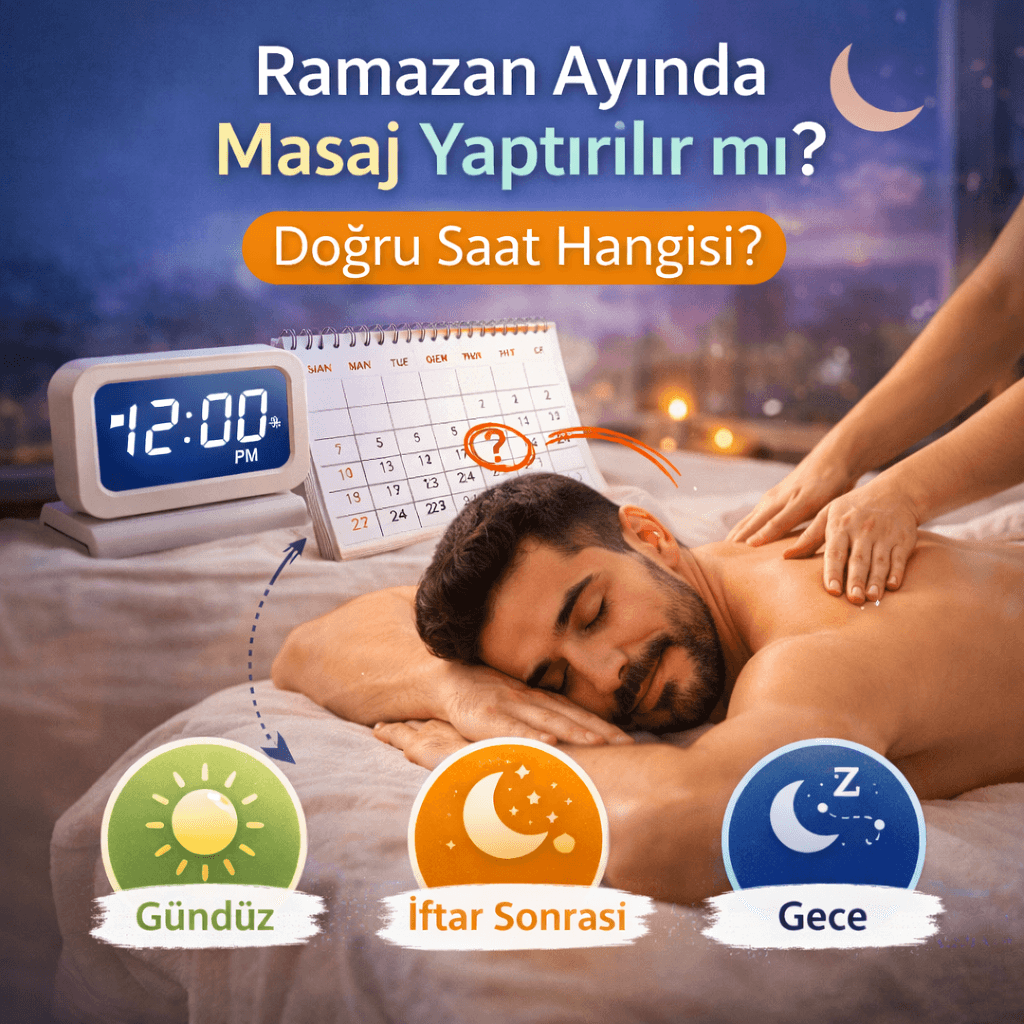 Ramazan Ayında Masaj Yaptırılır mı? Doğru Saat Hangisi? : Kapak Görseli