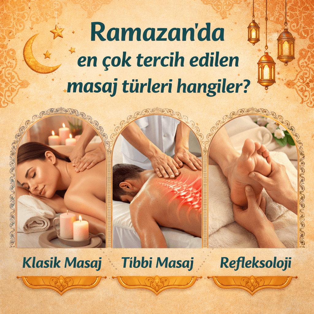 Ramazan’da En Çok Tercih Edilen Masaj Türleri Hangiler? : Kapak Görseli