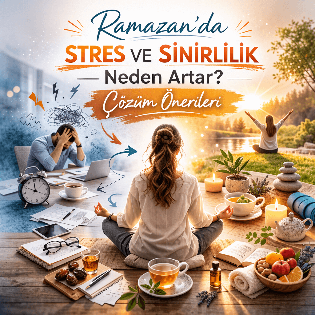 Ramazan’da Stres ve Sinirlilik Neden Artar? Çözüm Önerileri : Kapak Görseli