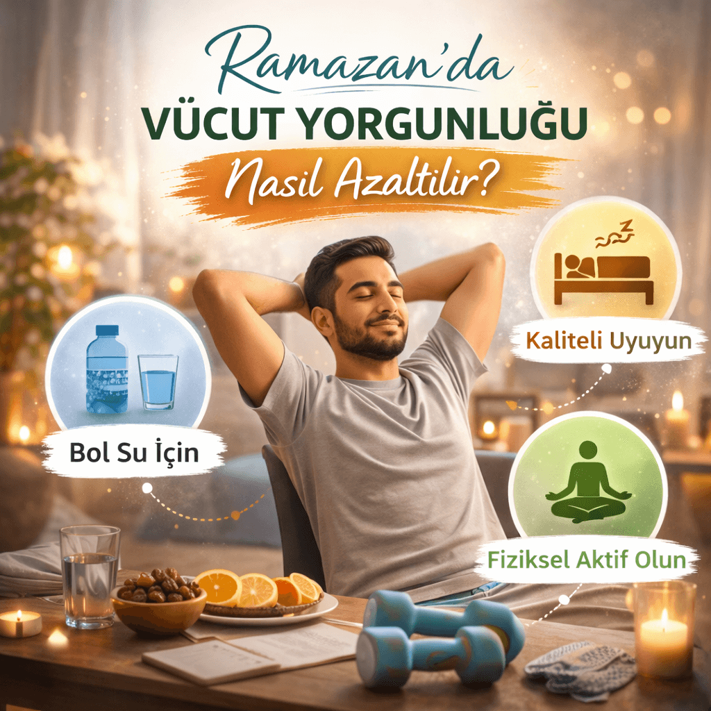 Ramazan’da Vücut Yorgunluğu Nasıl Azaltılır? : Kapak Görseli