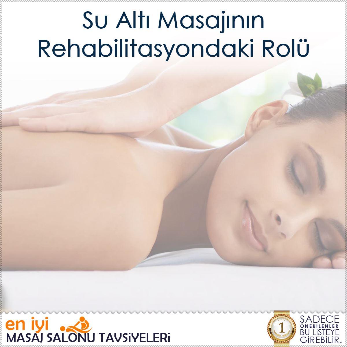 Su Altı Masajının Rehabilitasyondaki Rolü : Kapak Görseli